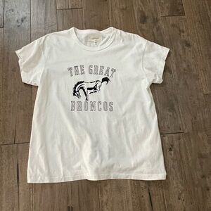 THE GREAT. Classic White Tee